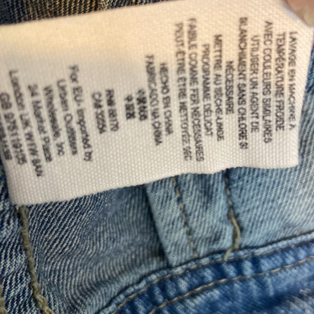 Free People denim Jacket with detachable hood - Picture 7 of 8
